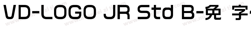 VD-LOGO JR Std B字体转换